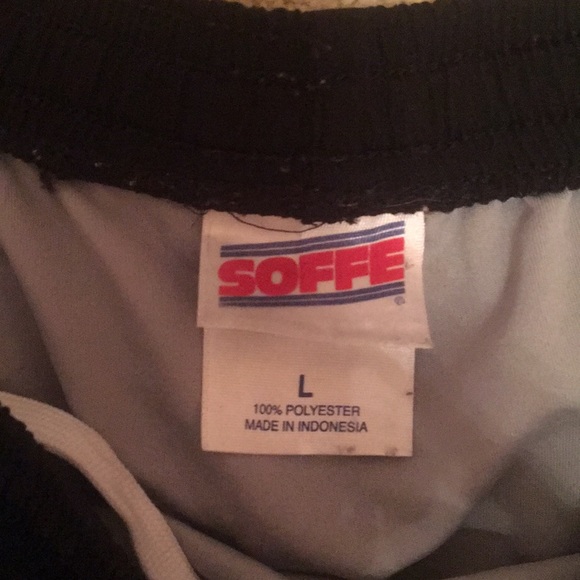 Black Soffe running shorts - Picture 2 of 2